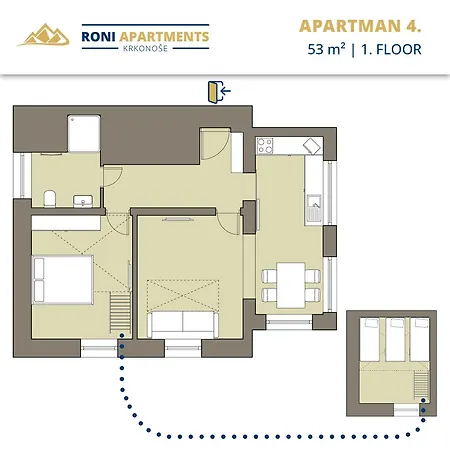Roni Krkonose Apartment Cerny Dul